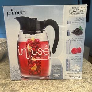 Pitcher for making iced coffe/tea & flavored water